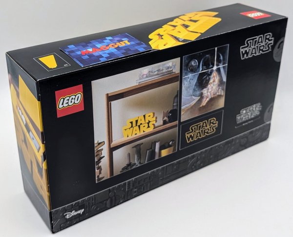 LEGO® Star Wars - Star Wars™ Logo aus LEGO Steinen